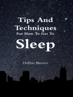 Tips and Techniques for How to Get to Sleep