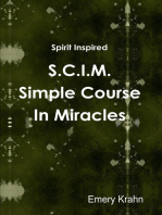 S.C.I.M. - Simple Course In Miracles