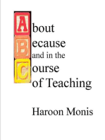About Because and in the Course of Teaching