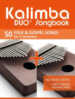 Kalimba Duo+ Songbook - 50 Folk & Gospel Songs duets for 2 musicians: Kalimba Songbooks, #17