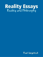 Reality Essays - Reality and Philosophy