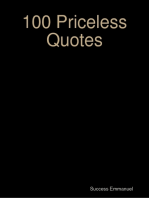 100 Priceless Quotes