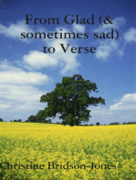 From Glad (& Sometimes Sad) to Verse