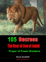 105 Decrees The Roar of Lion of Judah