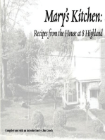 Mary's Kitchen: Recipes from the House at 8 Highland