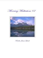 Morning Meditations #2