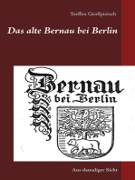 Das alte Bernau bei Berlin: Aus damaliger Sicht