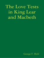 The Love Tests In King Lear and Macbeth