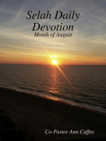 Selah Daily Devotion: Month of August