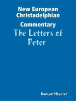 New European Christadelphian Commentary