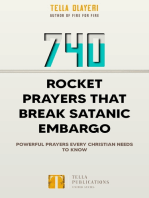 740 Rocket Prayers that Break Satanic Embargo