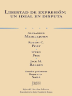 Libertad de expresión: un ideal en disputa