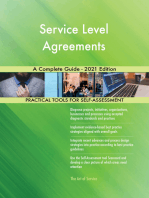 Service Level Agreements A Complete Guide - 2021 Edition