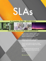 SLAs A Complete Guide - 2021 Edition