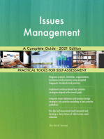 Issues Management A Complete Guide - 2021 Edition