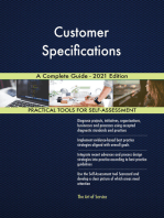 Customer Specifications A Complete Guide - 2021 Edition