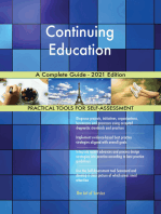 Continuing Education A Complete Guide - 2021 Edition