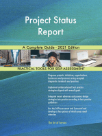 Project Status Report A Complete Guide - 2021 Edition