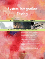 System Integration Testing A Complete Guide - 2021 Edition