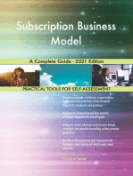 Subscription Business Model A Complete Guide - 2021 Edition