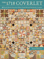 The 1718 Coverlet: 69 Quilt Blocks from the Oldest Dated British Patchwork Coverlet