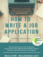 How to Write a Job Application
