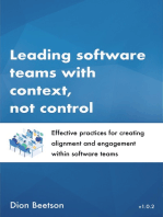 Leading Software Teams with Context, Not Control