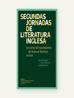 Segundas Jornadas de Literatura Inglesa: 110 años del nacimiento de Samuel Beckett