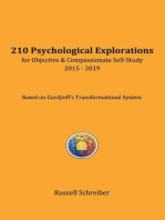 210 Psychological Explorations for Objective & Compassionate Self-Study: 2015-2019