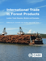 International Trade in Forest Products: Lumber Trade Disputes, Models and Examples