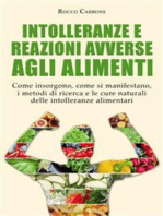 Intolleranze e Reazioni Avverse agli Alimenti