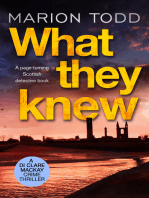 What They Knew: A page-turning Scottish detective book