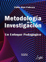 Metodología de la Investigación: Un Enfoque Pedagógico