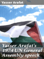 Yasser Arafat's 1974 UN General Assembly speech