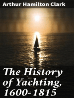 The History of Yachting, 1600–1815