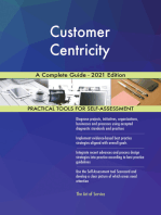Customer Centricity A Complete Guide - 2021 Edition