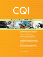 CQI A Complete Guide - 2021 Edition