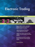Electronic Trading A Complete Guide - 2021 Edition