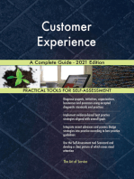 Customer Experience A Complete Guide - 2021 Edition