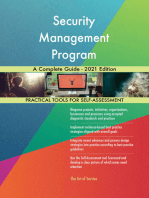 Security Management Program A Complete Guide - 2021 Edition