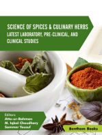 Science of Spices and Culinary Herbs: Volume 3