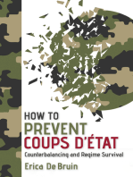 How to Prevent Coups d'État: Counterbalancing and Regime Survival