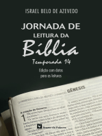 Jornada de Leitura da Bíblia 2021-2022: Temporada 14 (Edição com datas para as leituras) 