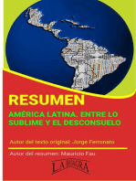 Resumen de América Latina. Entre lo sublime y el desconsuelo: RESÚMENES UNIVERSITARIOS