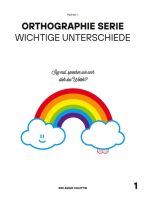 Orthographie Serie: Wichtige Unterschiede Heft 1