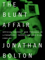 The Blunt Affair: Official secrecy and treason in literature, television and film, 1980–89