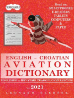 English – Croatian Aviation Dictionary: ZRAKOPLOVNI RJEČNICI