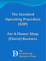 The Standard Operating Procedure (SOP) For A Flower Shop (Florist) Business