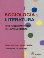 Sociología y literatura: Dos observatorios de la vida social