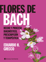 Flores de Bach: Hecho y proceso diagnóstico, prescripción y terapéutica